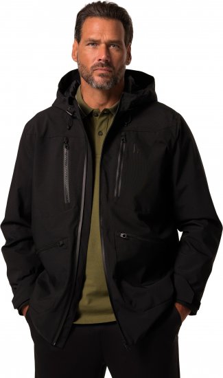 JP1880 Jay-Pi Functional Jacket Black - Odzież sportowa - Odzież sportowa 2XL-10XL