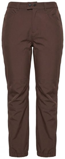 Ulla Popken 834662 Spodnie softshell z polarową podszewką Taupe - Odzież wierzchnia - 