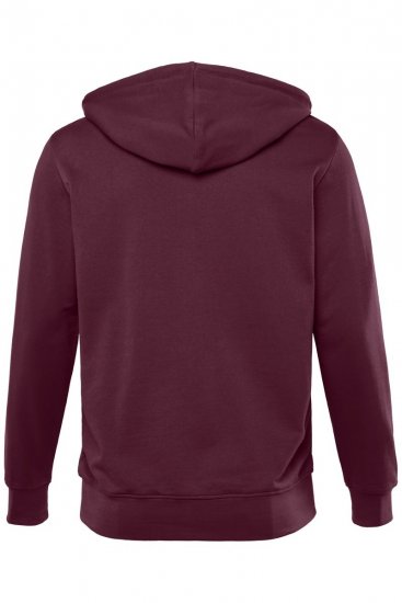 Men+ 851 Bluza z kapturem na zamek Śliwkowa - Bluzy & bluzy z kapturem - Bluzy & Bluzy z kapturem 2XL-12XL