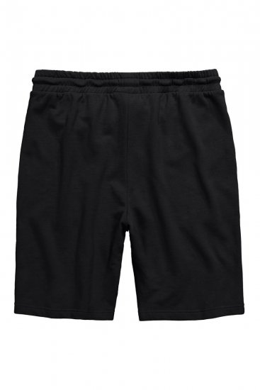 Men+ 858 Spodenki dresowe Czarna - Dresy & spodenki dresowe - Dresy & Spodnie Dresowe 2XL-12XL