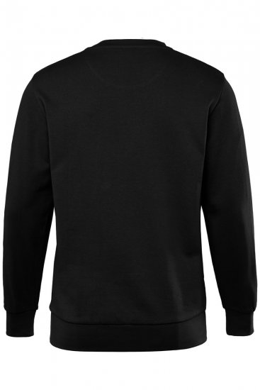 Men+ 865 Bluza Czarna - Bluzy & bluzy z kapturem - Bluzy & Bluzy z kapturem 2XL-12XL