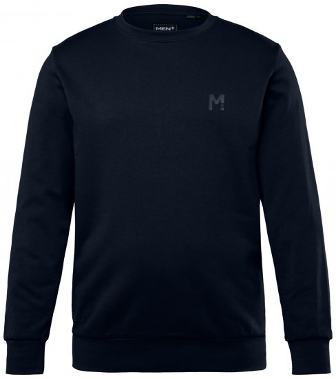Men+ 865 Bluza Granatowa - Bluzy & bluzy z kapturem - Bluzy & Bluzy z kapturem 2XL-12XL