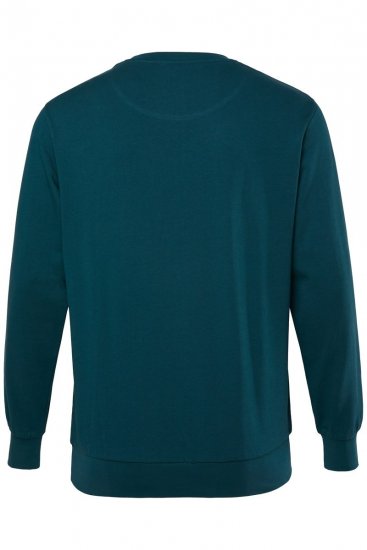 Men+ 865 Bluza Ciemnozielona - Bluzy & bluzy z kapturem - Bluzy & Bluzy z kapturem 2XL-12XL