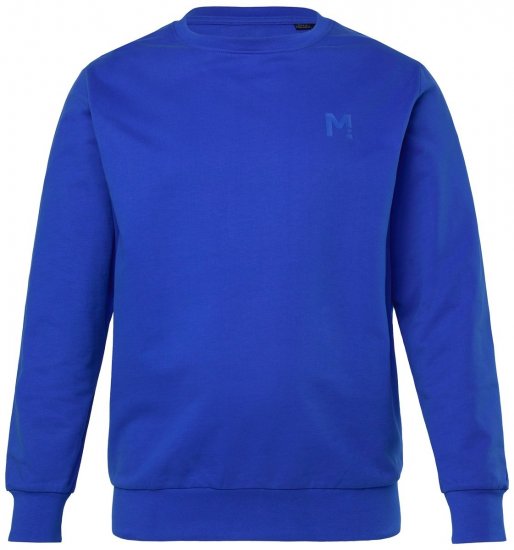 Men+ 865 Bluza Kobaltowa - Bluzy & bluzy z kapturem - Bluzy & Bluzy z kapturem 2XL-12XL