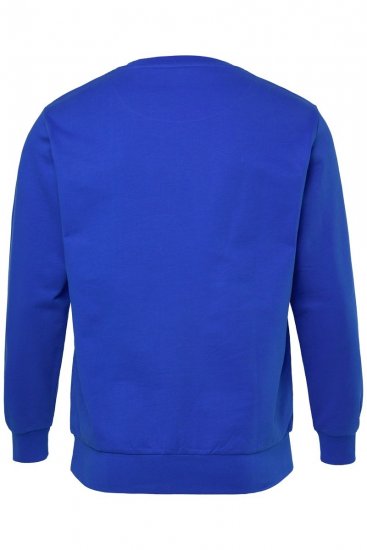 Men+ 865 Bluza Kobaltowa - Bluzy & bluzy z kapturem - Bluzy & Bluzy z kapturem 2XL-12XL
