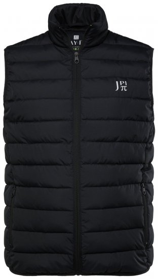 Jay-Pi 835324 Składana pikowana kamizelka Czarna - Kurtki Męskie Duże Rozmiary - Kurtki Duże rozmiary 2XL-8XL
