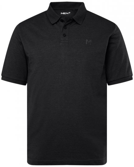 Men+ 256 Koszulka polo Czarna - Koszulki polo - Koszulki Polo 2XL-8XL