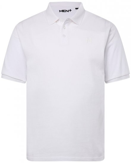 Men+ 256 Koszulka polo Biały - Koszulki polo - Koszulki Polo 2XL-8XL