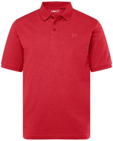Men+ 256 Koszulka polo Czerwona - Koszulki polo - Koszulki Polo 2XL-8XL