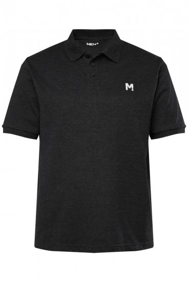 Men+ 258 Koszulka polo Czarna 2-pak - Koszulki polo - Koszulki Polo 2XL-8XL