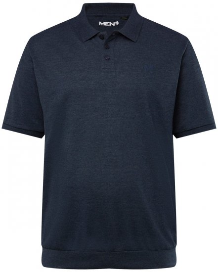 Men+ 264 Koszulka polo bellyfit Granatowa - Koszulki polo - Koszulki Polo 2XL-8XL