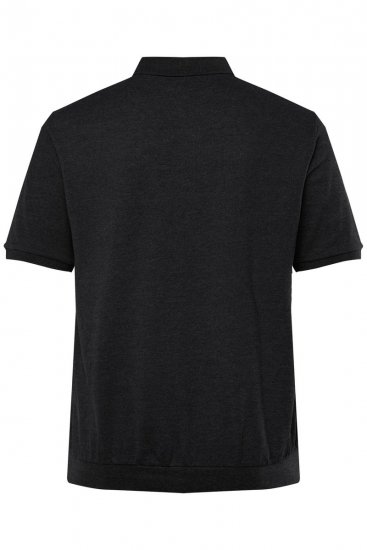 Men+ 266 Koszulka polo bellyfit Czarna 2-pak - Koszulki polo - Koszulki Polo 2XL-8XL