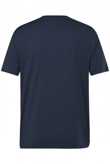Men+ 276 Koszulka okrągły dekolt Granatowa - Koszulki - T-shirty meskie Duże Rozmiary - 2XL-14XL