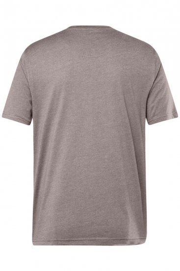 Men+ 276 Koszulka okrągły dekolt Szara - Koszulki - T-shirty meskie Duże Rozmiary - 2XL-14XL