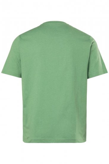 Men+ 276 Koszulka okrągły dekolt Zielona - Koszulki - T-shirty meskie Duże Rozmiary - 2XL-14XL