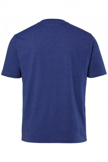 Men+ 276 Koszulka okrągły dekolt Nocna niebieska - Koszulki - T-shirty meskie Duże Rozmiary - 2XL-14XL