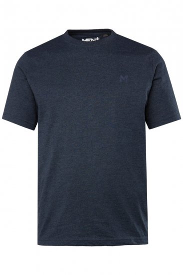 Men+ 285 Koszulka okrągły dekolt Granatowa 2-pak - Koszulki - T-shirty meskie Duże Rozmiary - 2XL-14XL
