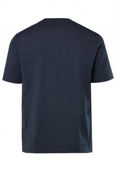 Men+ 285 Koszulka okrągły dekolt Granatowa 2-pak - Koszulki - T-shirty meskie Duże Rozmiary - 2XL-14XL