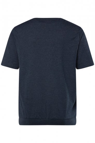 Men+ 308 Koszulka bellyfit Granatowa - Koszulki - T-shirty meskie Duże Rozmiary - 2XL-14XL