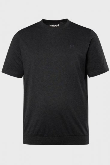 Men+ 311 Koszulka bellyfit Czarna 2-pak - Koszulki - T-shirty meskie Duże Rozmiary - 2XL-14XL