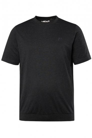 Men+ 311 Koszulka bellyfit Czarna 2-pak - Koszulki - T-shirty meskie Duże Rozmiary - 2XL-14XL