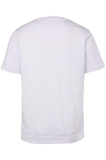 Men+ 311 Koszulka bellyfit Biały 2-pak - Koszulki - T-shirty meskie Duże Rozmiary - 2XL-14XL
