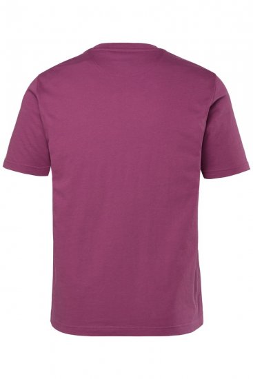 Men+ 424 Koszulka Trout Trophy Jasnojagodowa - Koszulki - T-shirty meskie Duże Rozmiary - 2XL-14XL