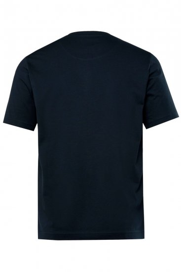 Men+ 424 Koszulka Trout Trophy Granatowa - Koszulki - T-shirty meskie Duże Rozmiary - 2XL-14XL