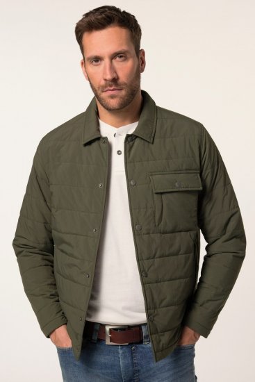 JP1880 Jacket Extra Light Dark Olive - Kurtki Męskie Duże Rozmiary - Kurtki Duże rozmiary 2XL-8XL