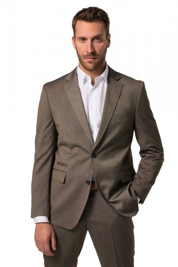 JP1880 Amalfi Flexnamic Marynarka Khaki zielona - Garnitury - Garnitury dużych rozmiarach