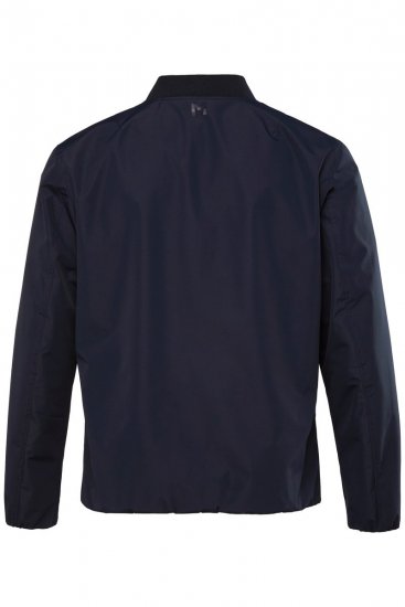 Men+ 823 Ultralekka kurtka bomber bellyfit Granatowa - Kurtki Męskie Duże Rozmiary - Kurtki Duże rozmiary 2XL-8XL