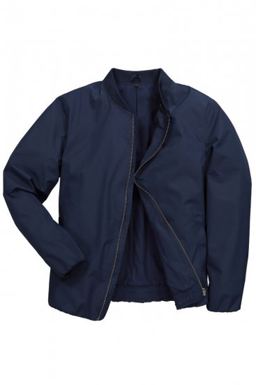 Men+ 823 Ultralekka kurtka bomber bellyfit Granatowa - Kurtki Męskie Duże Rozmiary - Kurtki Duże rozmiary 2XL-8XL