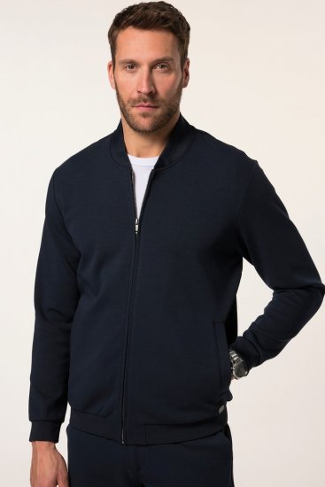 JP1880 Jersey Blouson New York Navy - Kurtki Męskie Duże Rozmiary - Kurtki Duże rozmiary 2XL-8XL