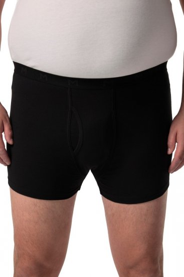 Men+ 678 Bokserki bellyfit FLEXLASTIC® Czarna 2-pak - Bielizna & stroje kąpielowe - Bielizna & Stroje kąpielowe 2XL-8XL