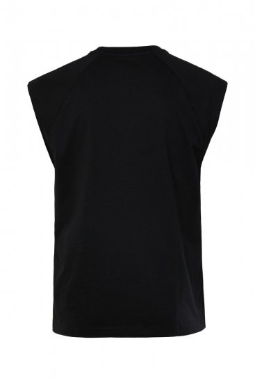 JP1880 AC/DC Classic Logo Band Tank Top Black - Koszulki - T-shirty meskie Duże Rozmiary - 2XL-14XL