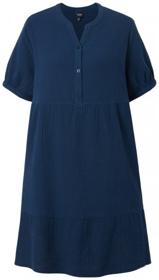 Ulla Popken 838567 Sukienka z krótkim rękawem Wielokolorowa - Sukienki midi - Sukienki midi w dużych rozmiarach