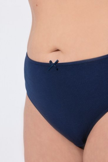 Ulla Popken 838637 Stringi 3 szt. Granatowa - Majtki - 