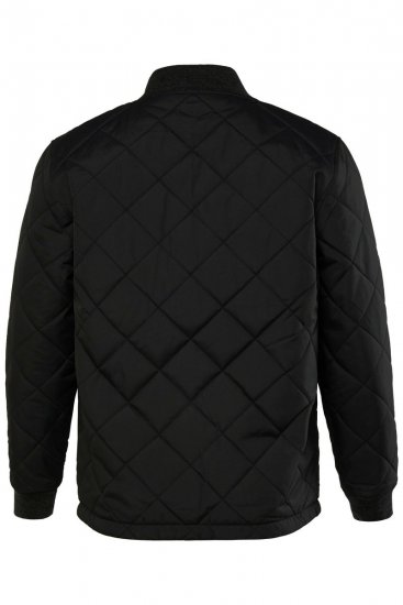 JP1880 838875 Dwustronna kurtka college Czarna - Kurtki Męskie Duże Rozmiary - Kurtki Duże rozmiary 2XL-8XL