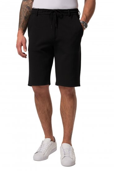 JP1880 Jersey Bermuda Chino Shorts Flexnamic Black - Szorty - Szorty W40-W60