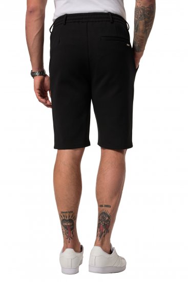 JP1880 Jersey Bermuda Chino Shorts Flexnamic Black - Szorty - Szorty W40-W60