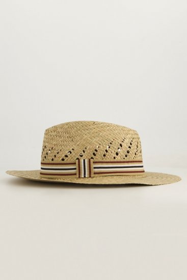 JP1880 Straw Hat Woven Yellow - Akcesoria - Akcesoria męskie