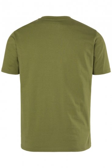 Men+ 682 Koszulka Fala Khaki zielona - Koszulki - T-shirty meskie Duże Rozmiary - 2XL-14XL