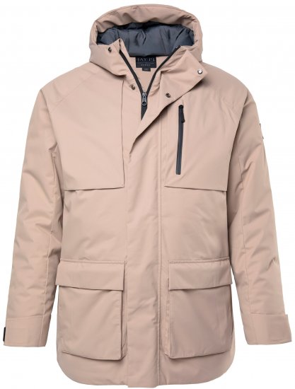 Jay-Pi Jacket Technical Waterproof Windproof Dusty Pink - Kurtki Męskie Duże Rozmiary - Kurtki Duże rozmiary 2XL-8XL