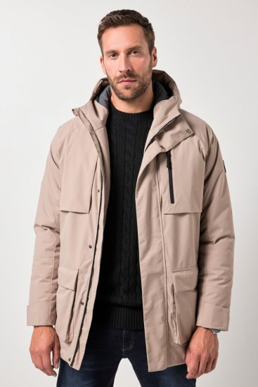 Jay-Pi Jacket Technical Waterproof Windproof Dusty Pink - Kurtki Męskie Duże Rozmiary - Kurtki Duże rozmiary 2XL-8XL