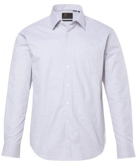 JP1880 Business Shirt Long Sleeve Two-Tone Grey - Koszule - Koszule 2XL-10XL