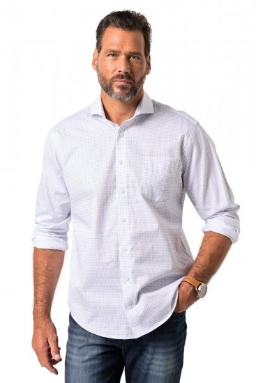 JP1880 Business Shirt Long Sleeve Snow White - Koszule - Koszule 2XL-10XL