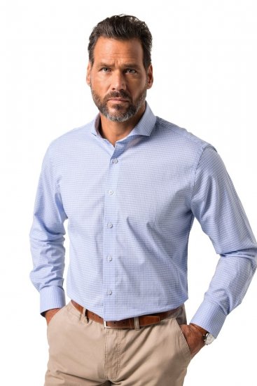 JP1880 Business Shirt Long Sleeve Ice Blue - Koszule - Koszule 2XL-10XL