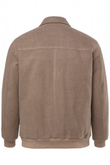 JP1880 Blouson Jacket Lightweight and Warm Brown - Kurtki Męskie Duże Rozmiary - Kurtki Duże rozmiary 2XL-8XL