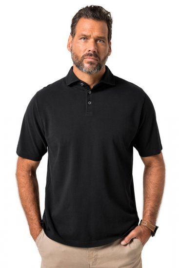 JP1880 Polo Shirt Pique Vintage Black - Koszulki polo - Koszulki Polo 2XL-8XL