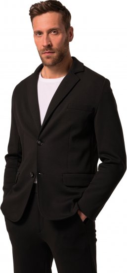 JP1880 Manhattan Flexnamic Business Jersey Suit Black - Garnitury - Garnitury dużych rozmiarach